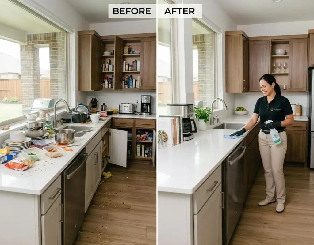 Consistency is the secret to maintaining a clean home without overwhelming cleaning marathons.